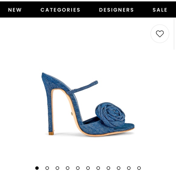 RAYE Ros Heel in Blue - Picture 1 of 5